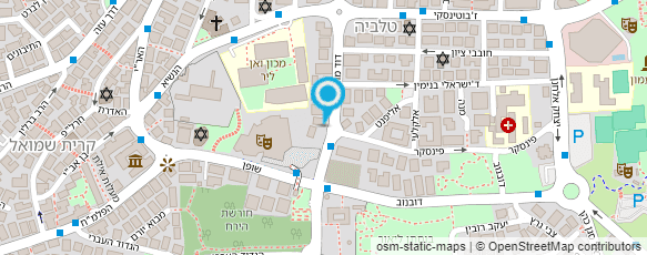 מפת הגעה אל פרלמן דוד נוט'