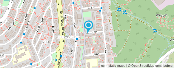 מפת הגעה אל נחום אורי אינסטלטור