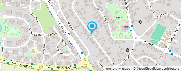 מפת הגעה אל בריכת שחר