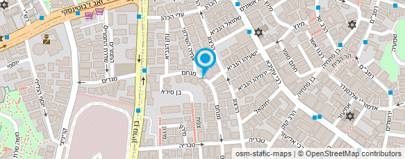 מפת הגעה אל עו"ד ונוטריון גולדשטיין יצחק