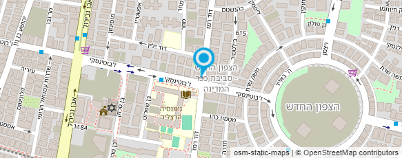 מפת הגעה אל אליס עיצוב שיער