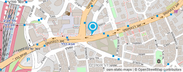 מפת הגעה אל אורזיצר ישעיהו