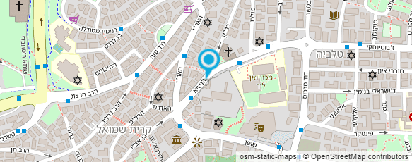 מפת הגעה אל לשכת נשיא המדינה