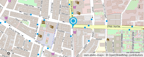 מפת הגעה אל משרד הביטחון