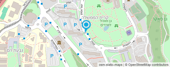 מפת הגעה אל משרד הרווחה והשירותים החברתיים