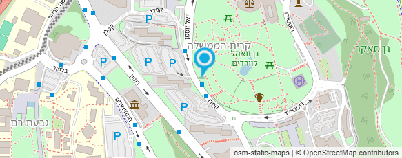 מפת הגעה אל המשרד לקליטת העליה-המשרד הראשי