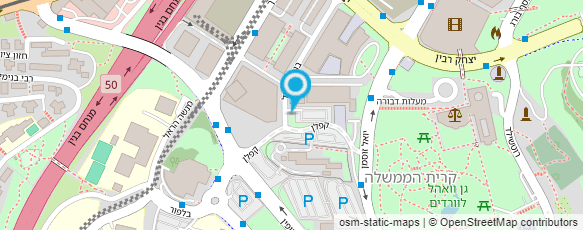 מפת הגעה אל משרד התעשייה ;המסחר והתעסוקה