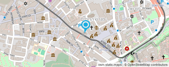 מפת הגעה אל משרד התקשורת