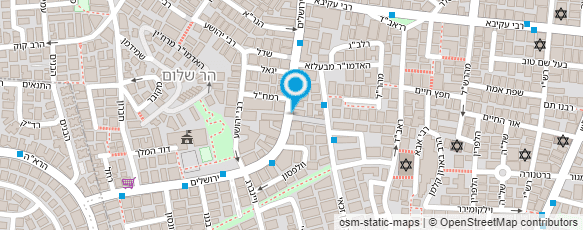 מפת הגעה אל ד"ר יהודית רוזנבלום וד"ר צבי שמשוני