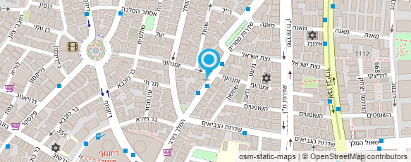 מפת הגעה אל כביסקל המלך ג'ורג'