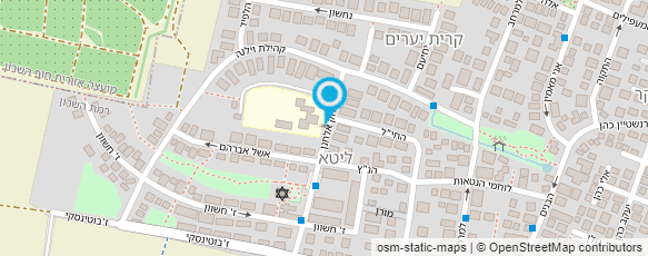 מפת הגעה אל קרית יערים