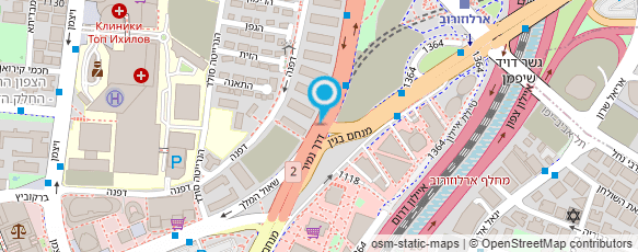 מפת הגעה אל עו"ד פלדמן אהוד