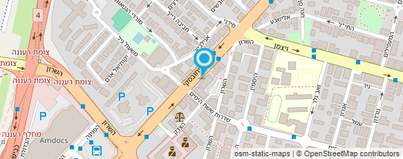 מפת הגעה אל ציפי בנאי מפת הגעה אל ציפי בנאי