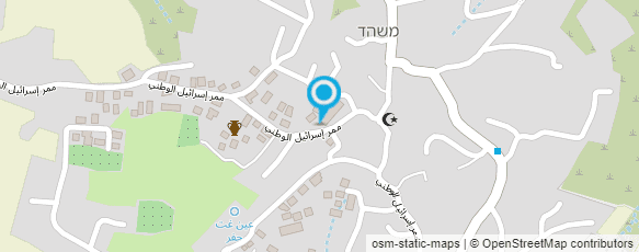 מפת הגעה אל חסן אחמד תשתיות ופיתוח