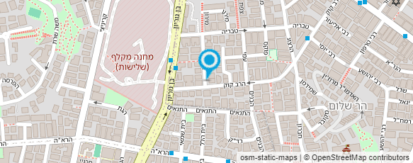 מפת הגעה אל שרותי הוכמן שמואל