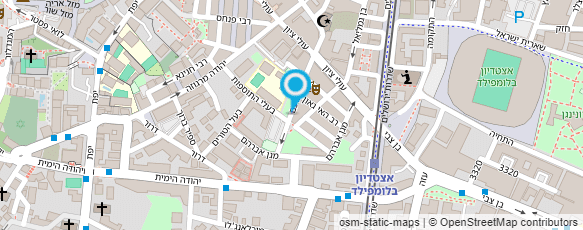 מפת הגעה אל אורי סמולר-עבודות אלומיניום