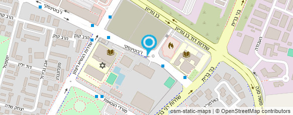 מפת הגעה אל משה גנון