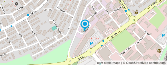 מפת הגעה אל אריאלי פלסט בע"מ