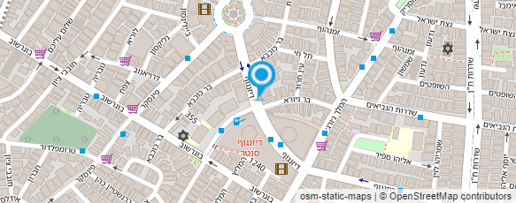 מפת הגעה אל חגית ברנה