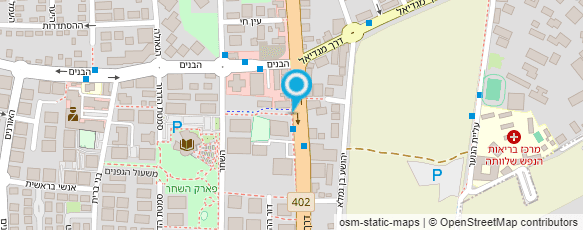 מפת הגעה אל הילה המכונים לבריאות המשפחה בע"מ