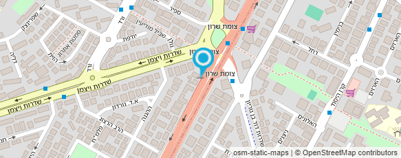 מפת הגעה אל ד"ר רוזליה גרשקוביץ