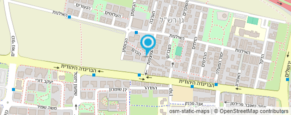 מפת הגעה אל גיל-בר נחום אדריכלים