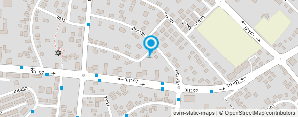 מפת הגעה אל אלי - גגות חן