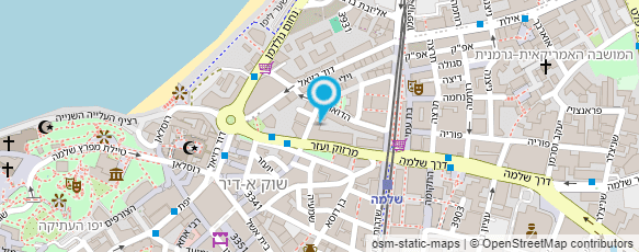 מפת הגעה אל ורד חומרי גלם לתעשית נעליים בע"מ