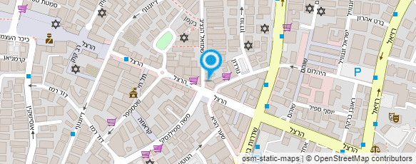 מפת הגעה אל שרטורס שרות נסיעות ותיירות בע"מ