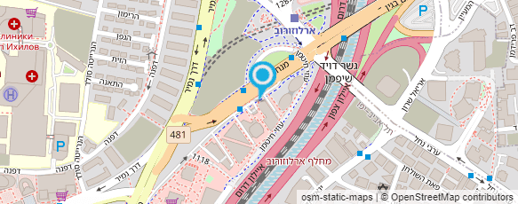 מפת הגעה אל עו"ד ילינק שמואל