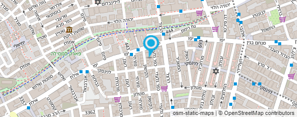 מפת הגעה אל גיל רוכסנים