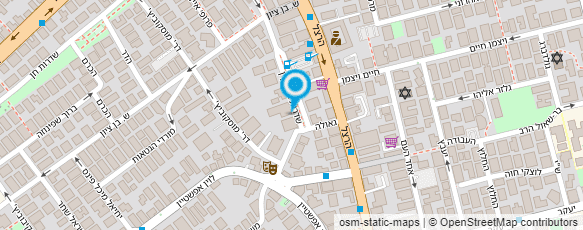 מפת הגעה אל עו"ד ונוטריון גורודיסקי אורי