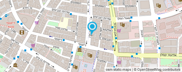 מפת הגעה אל עו"ד דקר יוסף