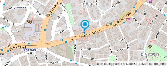 מפת הגעה אל עו''ד שלם ניסים