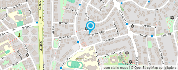 מפת הגעה אל צדוק הרב שלמה