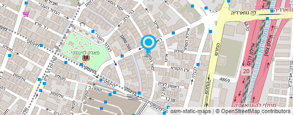 מפת הגעה אל נעלי לוקסי יבוא ושיווק בע"מ