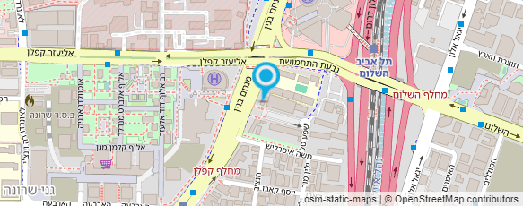 מפת הגעה אל התאחדות הביליארד בישראל