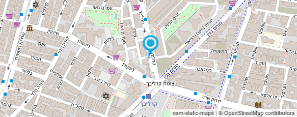 מפת הגעה אל הכליה שרותי רפואה בע"מ