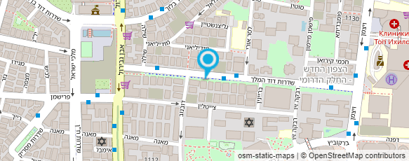 מפת הגעה אל קוזלובסקי-ראובני