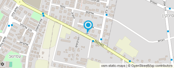 מפת הגעה אל "ירום" - חברה להנדסה אזרחית בע"מ