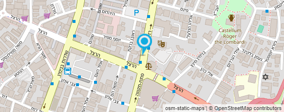 מפת הגעה אל עו"ד אלברק יוסף