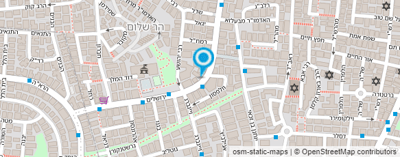 מפת הגעה אל קבלן ברוך מכולת