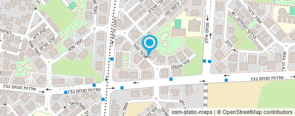 מפת הגעה אל שלמה אהרון