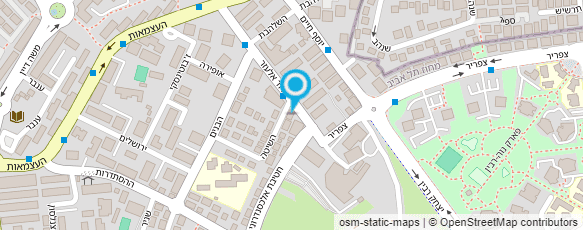 מפת הגעה אל מזנון הרצל