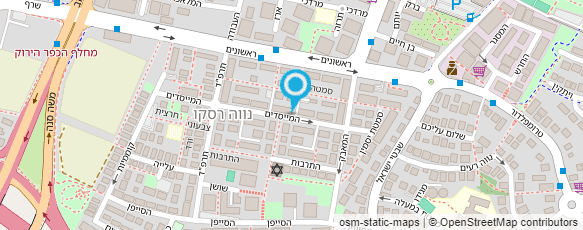 מפת הגעה אל הירש יפה