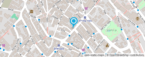 מפת הגעה אל אביזרי ישראל מפת הגעה אל אביזרי ישראל