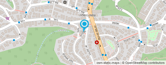 מפת הגעה אל ארנון לואיזה - סטודיו למחול מפת הגעה אל ארנון לואיזה - סטודיו למחול