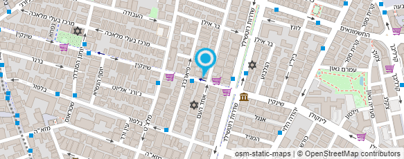 מפת הגעה אל "הוד" מכבסה מפת הגעה אל "הוד" מכבסה