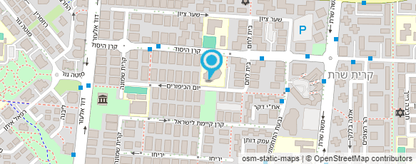 מפת הגעה אל "שרת משה" בי"ס יסודי