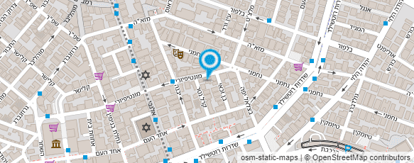 מפת הגעה אל רשף ישראל סוכנות לביטוח